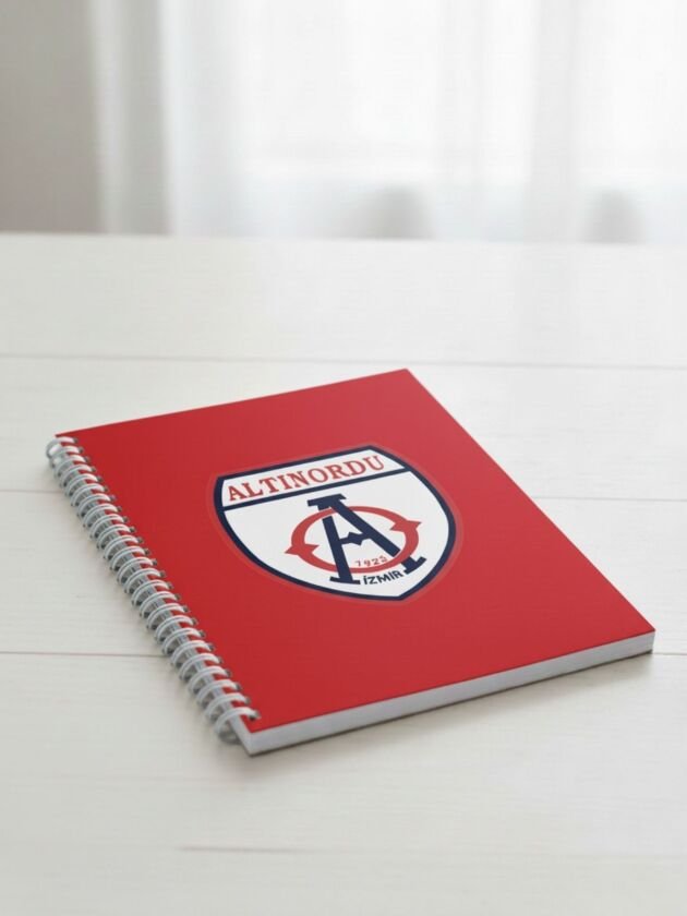 Altınordu Logolu A5 Defter - Kırmızı
