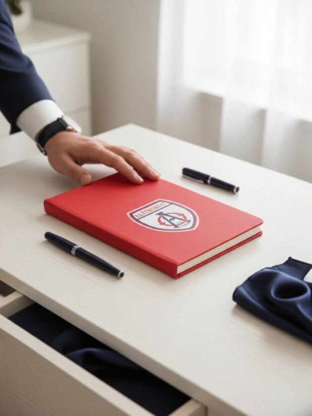 Altınordu Logolu Ajanda (Kırmızı)