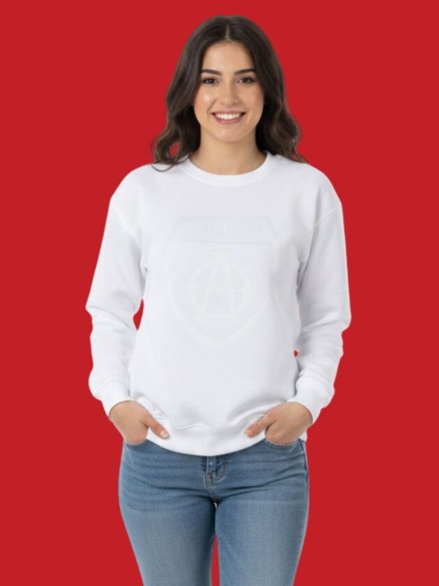 Altınordu Sessiz Güç Basic Sweatshirt (Beyaz)